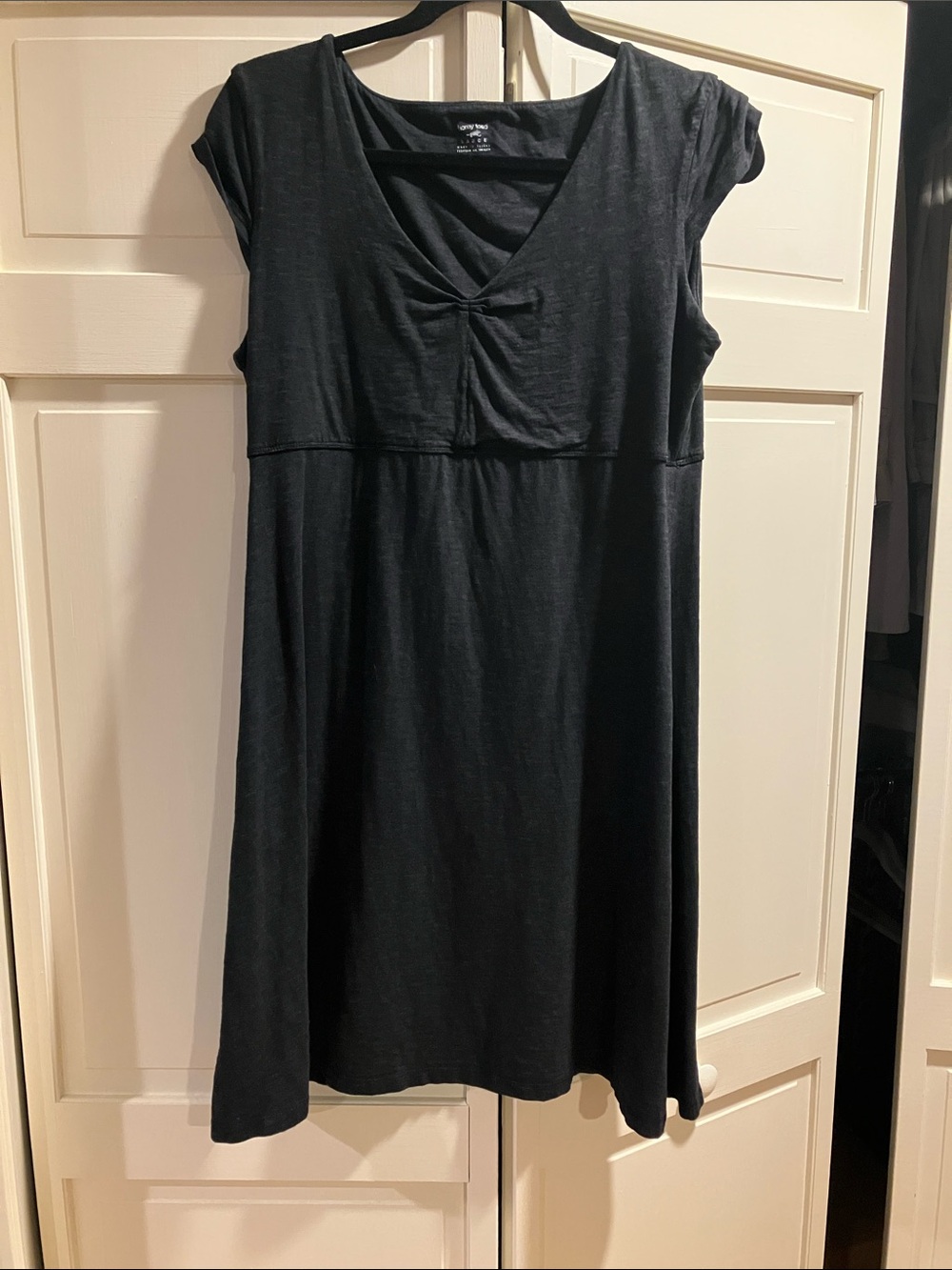 Horny Toad Black Midi Dress